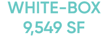 white box 9,549 sf